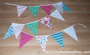 Finished bunting